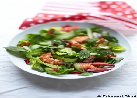 Salade de homard à la thaïe
