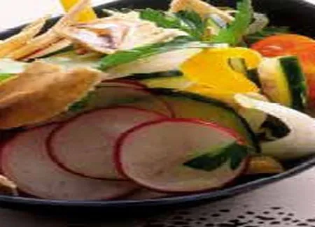 Salade de légumes crus