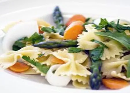Salade de pâtes printanière