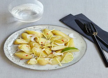 Salade de pommes de terre à l'asiatique