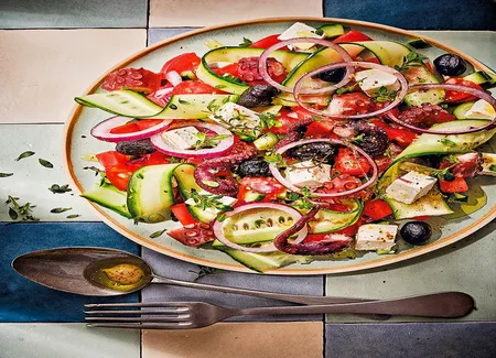 Salade de poulpe à la grecque