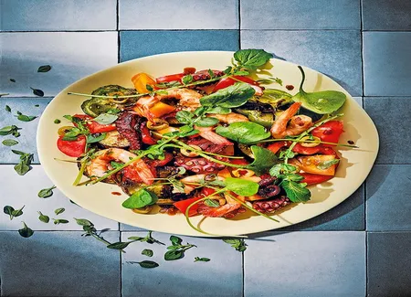 Salade de poulpe du sud