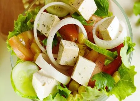 Salade de tofu