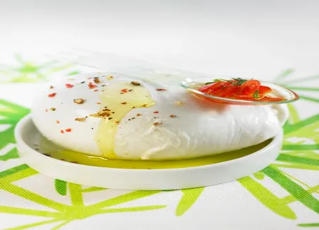 Salade de tomate et mozzarella