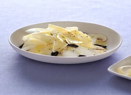 Salade fraîche au parmesan