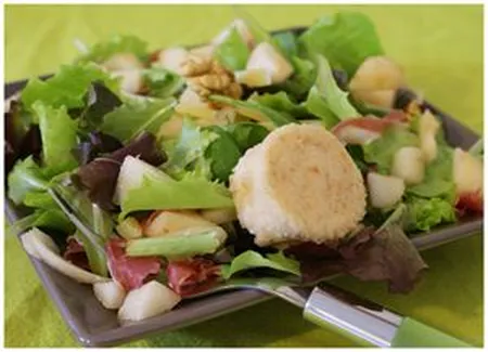 Salade hivernale sucrée salée
