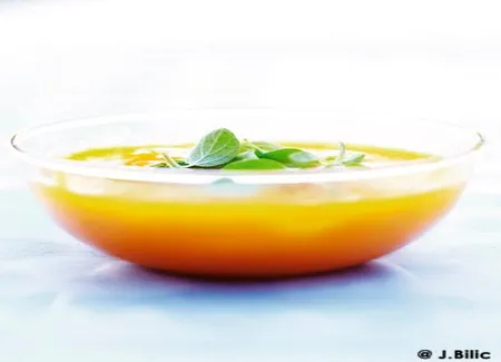 Salade orange à boire