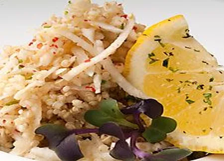 Salade quinoa et céleri rave