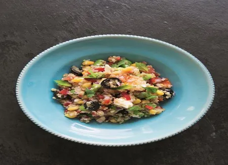Salade solterito de quinoa