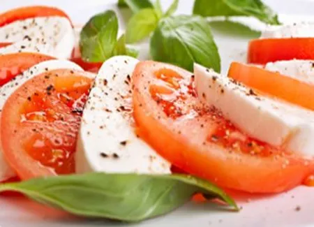 Salade tomates mozzarella