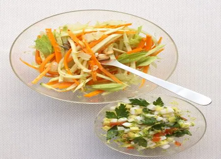 Saladette de seiche à la mangue