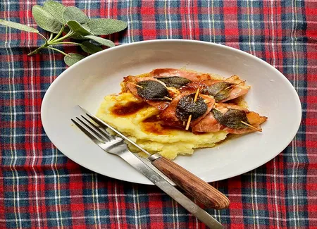 Saltimbocca de lapin