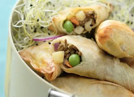 Samosas au cantal