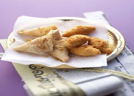 Samosas de papadum