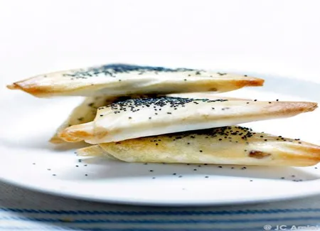 Samoussas aux petits légumes et au chèvre