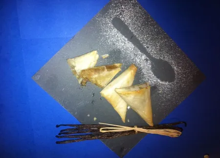 Samoussas aux pommes caramélisées