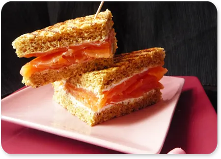 Sandwich club saumon