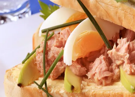 Sandwich au thon