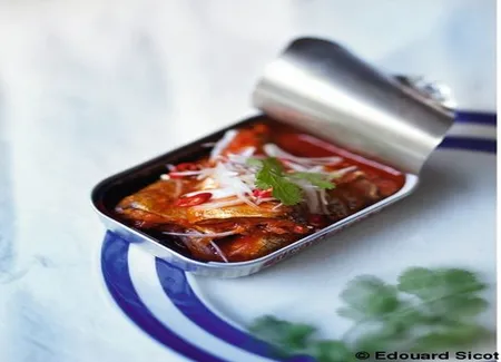 Sardines à la tomate façon thaïe