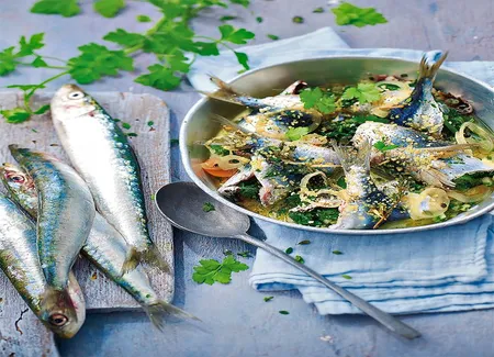 Sardines farcies aux épinards