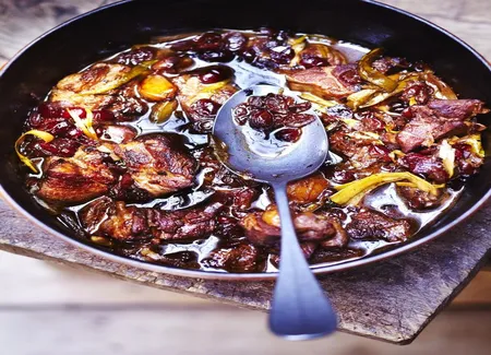 Sauté de collier à la bière