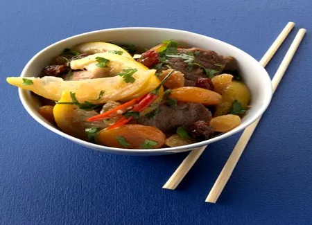 Sauté de porc pimenté au citron