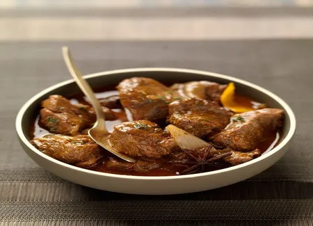 Sauté de veau au jambon