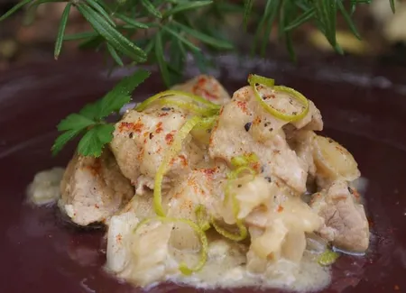 Sauté de veau façon yassa