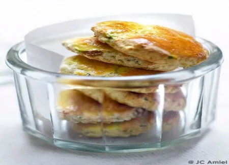 Scones à la courgette et aux raisins