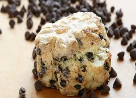 Scones aux pepites de chocolat