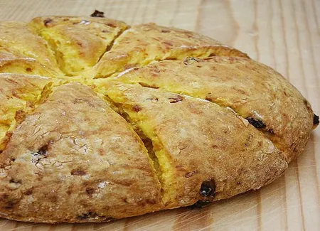 Scones potiron-orange