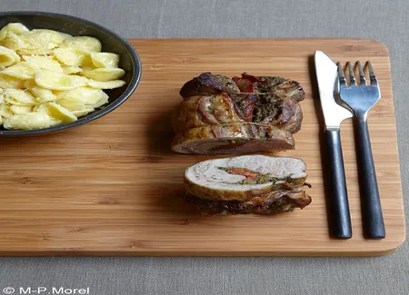 Selle d'agneau au pesto