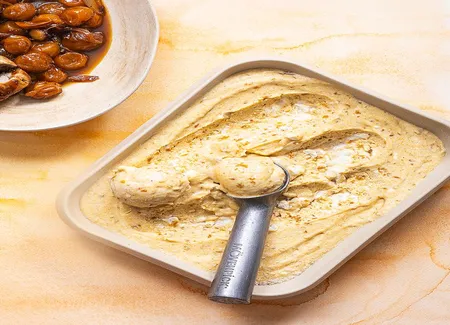 Semifreddo de mirabelles à l'anis étoilé