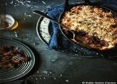 Shepherd's pie à l'ail rôti purée au fromage