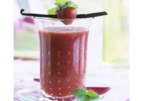 Sirop de fraises vanillé