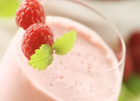 Smoothie à la framboise