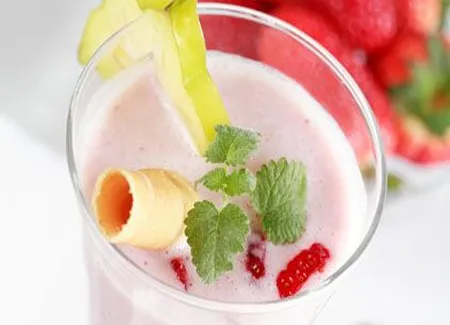 Smoothie fraise banane