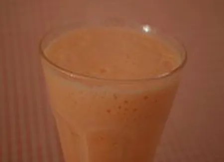 Smoothie melon-pommes