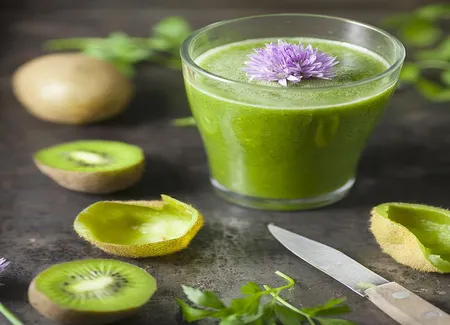 Smoothie poire kiwi