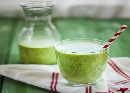 Smoothie pomme kiwi