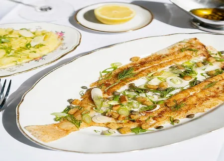 Sole meunière de l'île d'yeu