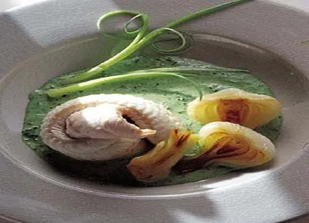 Soles à la mousse d'oseille