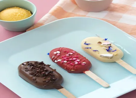 Sorbet abricot et genièvre