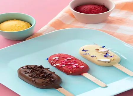 Sorbet au chocolat noir