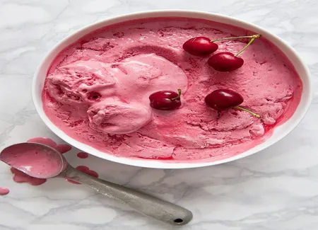 Sorbet cerise thermomix