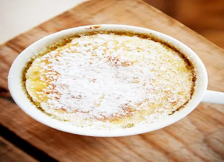 Soufflé aux fruits et à la vanille