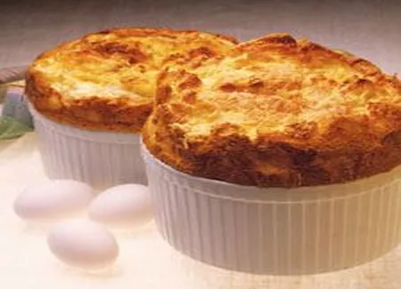 Soufflés aux abricots