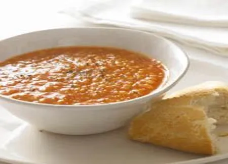 Soupe aux lentilles et au farro