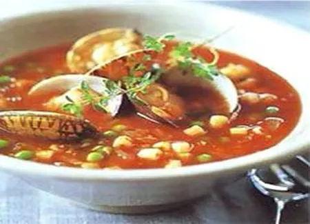 Soupe aux palourdes rapide