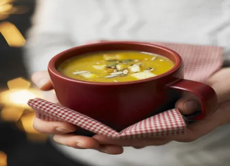 Soupe butternut épicée au citron